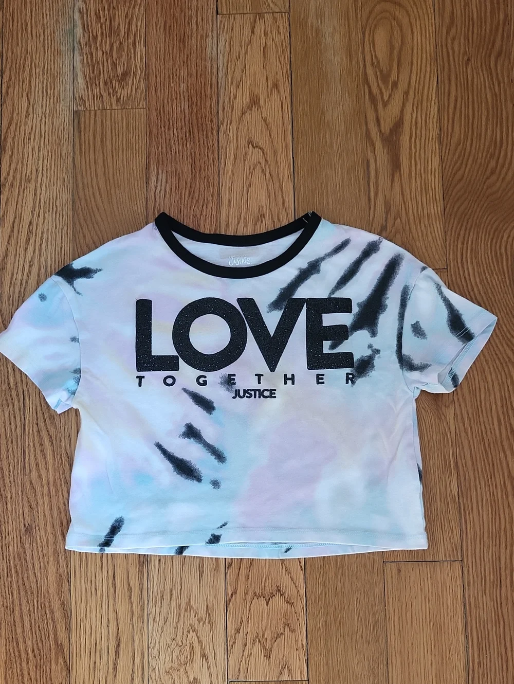 🍎Little Girls Oversized Crop Top